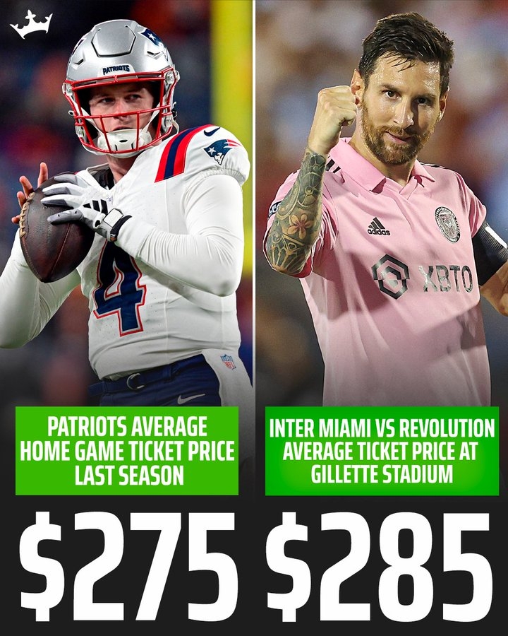 单场爆收1869万美元❓迈阿密本场平均票价285美元，6.5万人入场