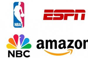 NBA联赛转播合同达成：ESPN、NBC、亚马逊将斥资70亿美元