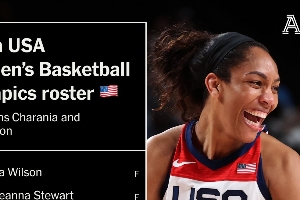 美国女篮公布巴黎奥运12人名单 阿贾-威尔逊、陶乐西领衔