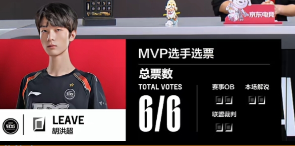 精准大招！Leave伊泽斩获6-1-6 成为EDGvsTT决胜局MVP