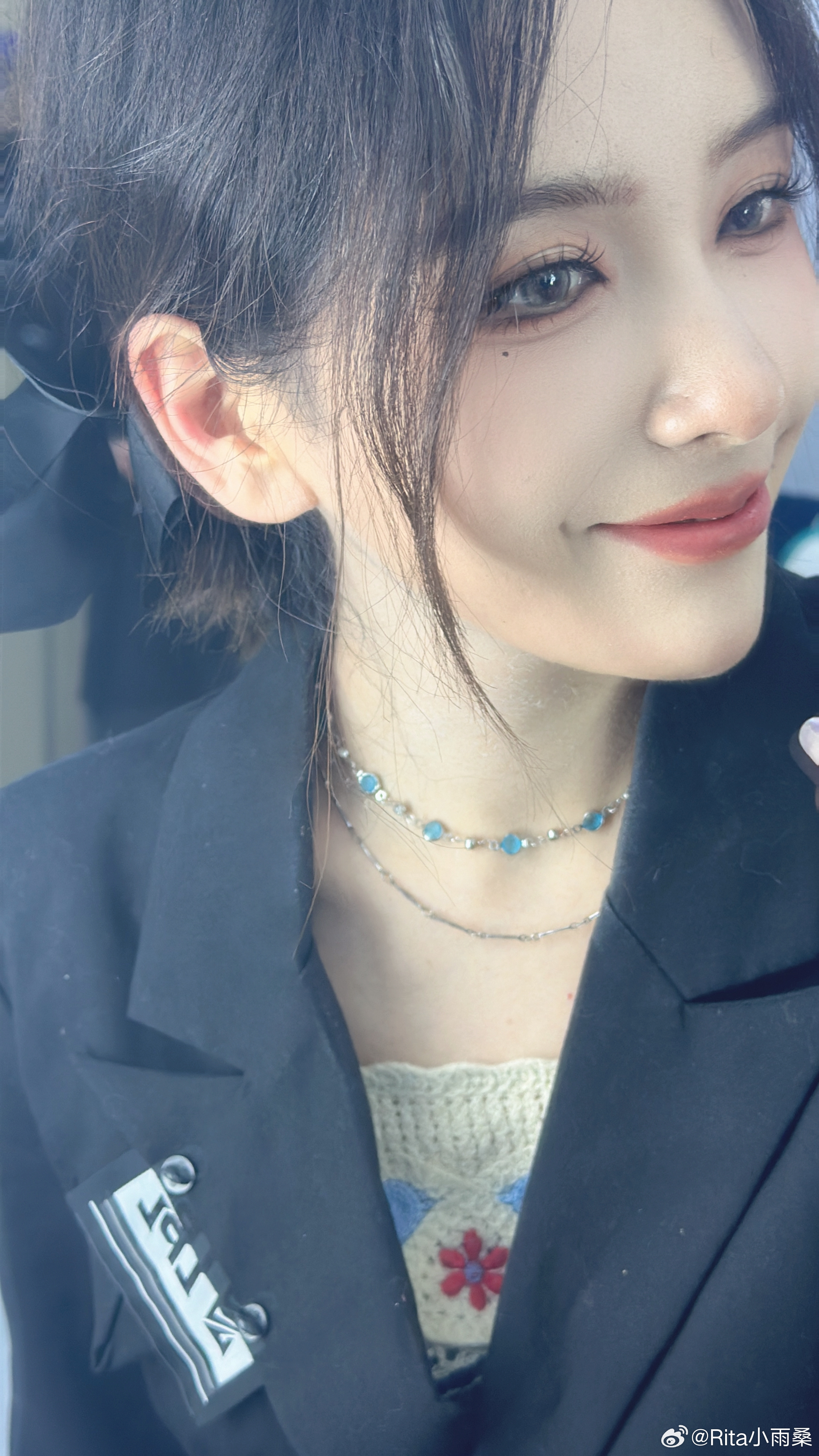 汇报ootd！Rita更博晒照：组内赛结束啦！ 等骑士之路囖～