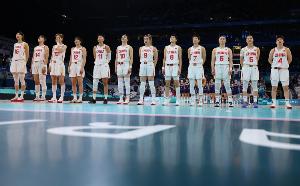 中国女篮在奥运女篮小组赛中惨遭塞尔维亚逆转