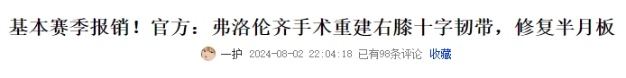 触目惊心😨五大联赛开赛不到2个月，超10名球员遭遇ACL重伤🏥