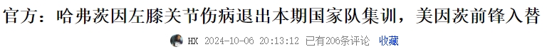 😱伤怕了！近3天各国已有将近20名国脚退出本期国家队😬