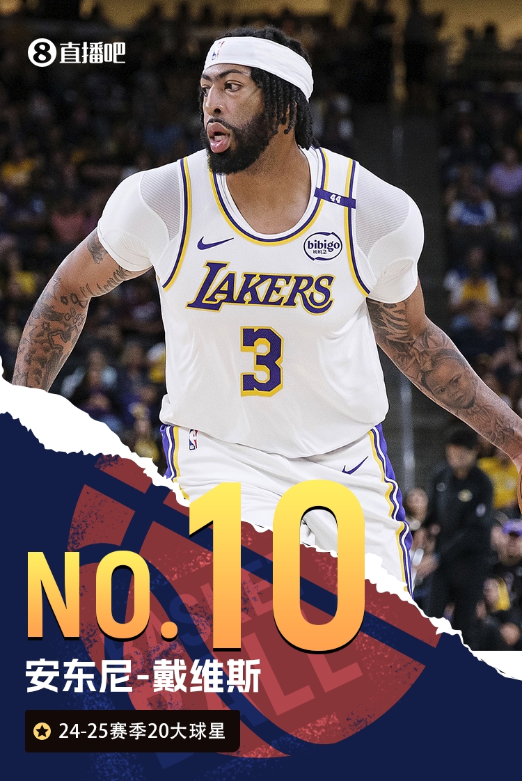 🌟NBA新赛季20大球星之No.10：戴维斯😤