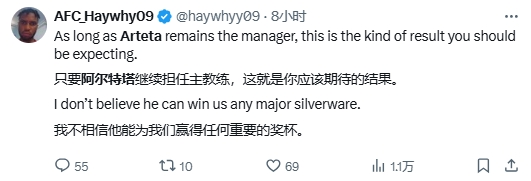 再次爆发💥阿尔特塔被狂骂：滚出阿森纳！花了7亿镑只会定位球