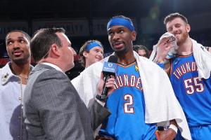 NBA官网发布最新MVP榜单：亚历山大领跑，詹库交换位置，哈登入围