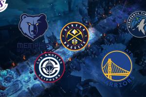 NBA西部四强战绩激烈比拼