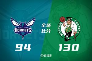 凯尔特人大胜黄蜂送对手6连败