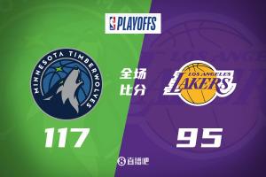 NBA季后赛西部首轮G1:湖人遭森林狼横扫,东契奇表现抢眼