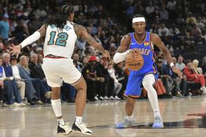 NBA季后赛首轮G2:雷霆主场迎战灰熊