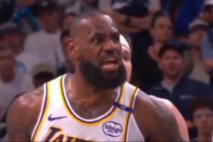 NBA季后赛首轮G4：森林狼逆转湖人 詹姆斯戈贝尔冲突