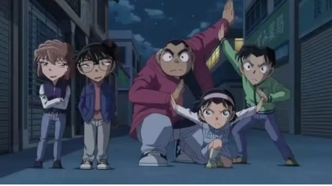 BLG晒出全员赛后庆祝合照：模仿《名侦探柯南》少年侦探团👀