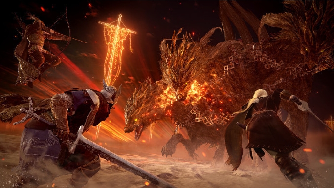 《艾尔登法环黑夜君临》现已登上Steam全球热销榜首！