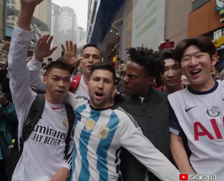 🤣知名罗粉Speed世俱杯球员通道遇梅西！Speed：梅西无视了我..