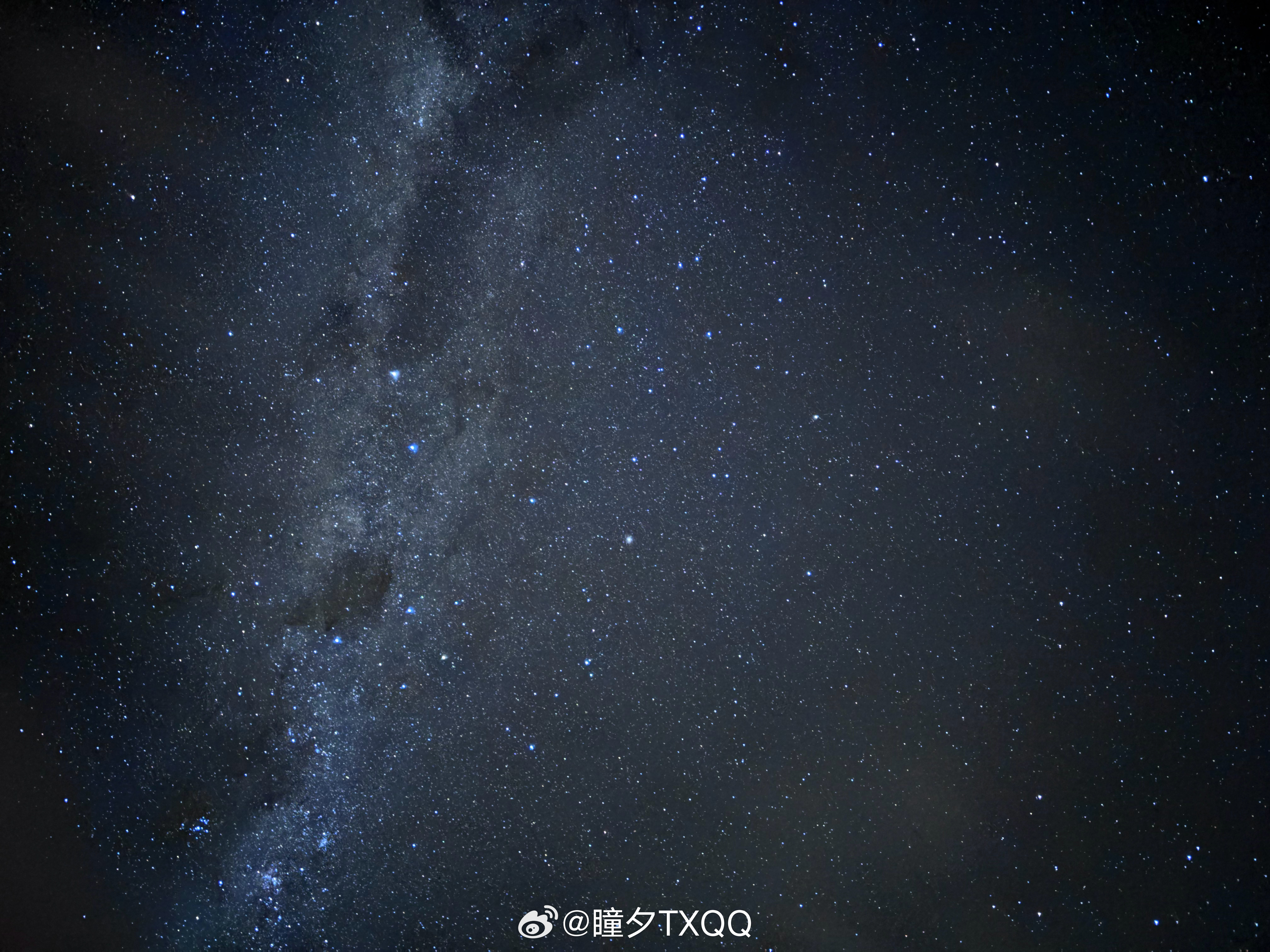 解说瞳夕晒照：拍了好久的星星送给你