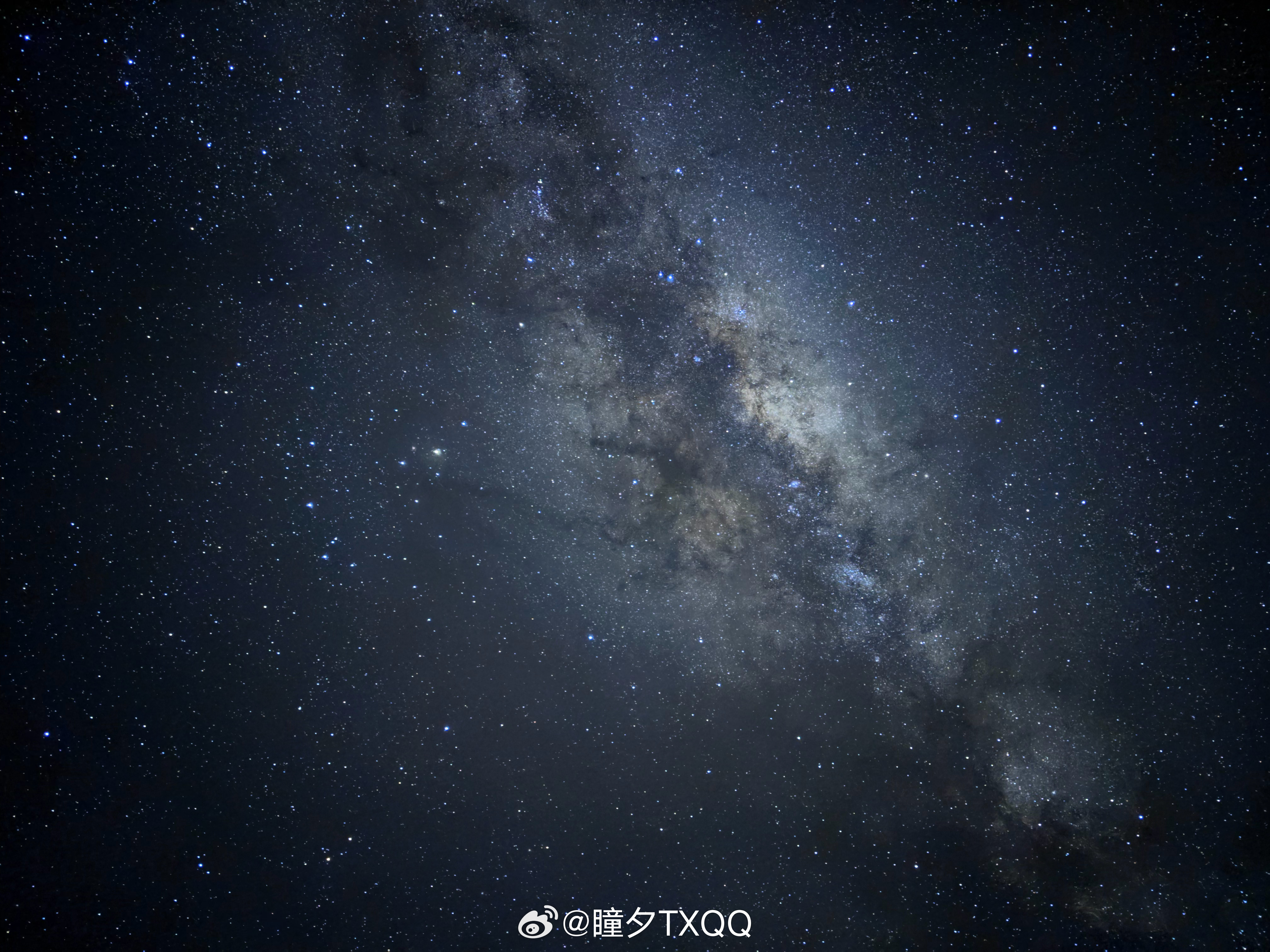 解说瞳夕晒照：拍了好久的星星送给你