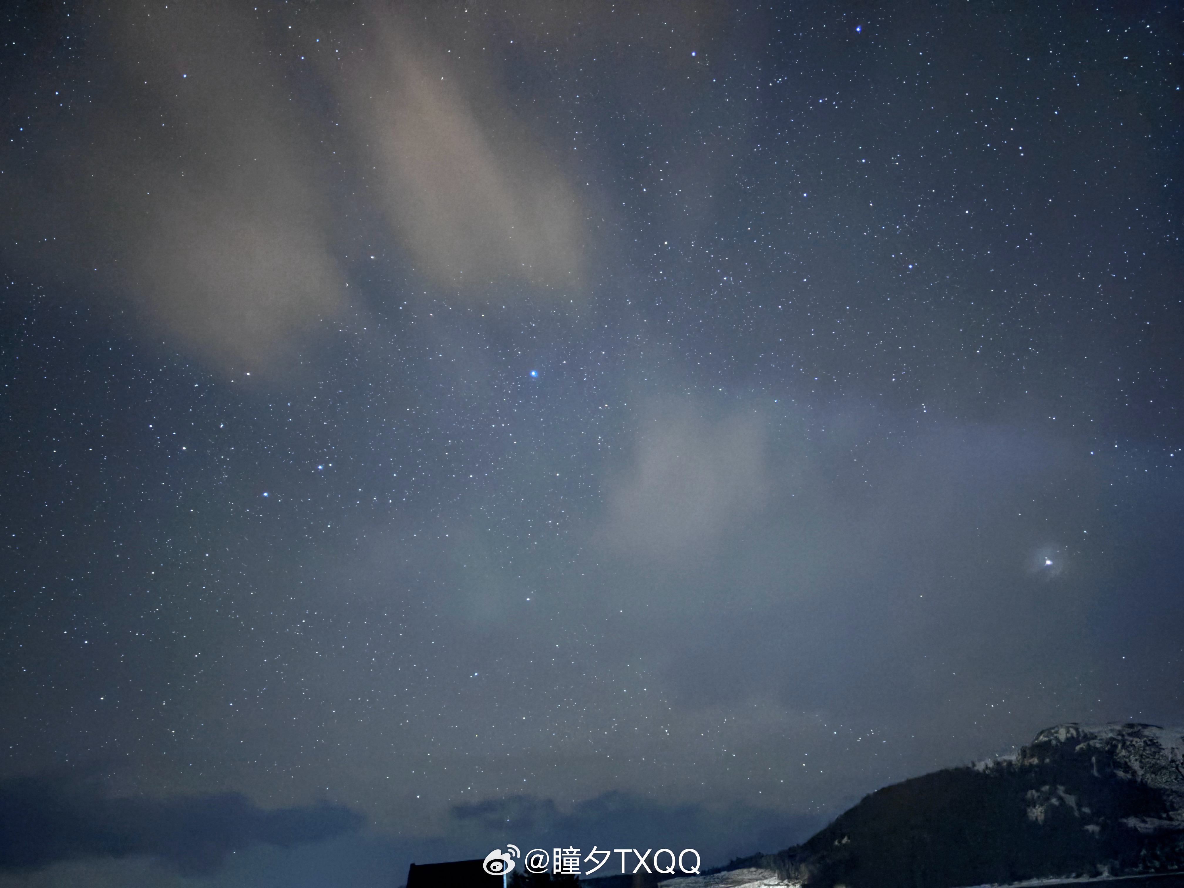 解说瞳夕晒照：拍了好久的星星送给你