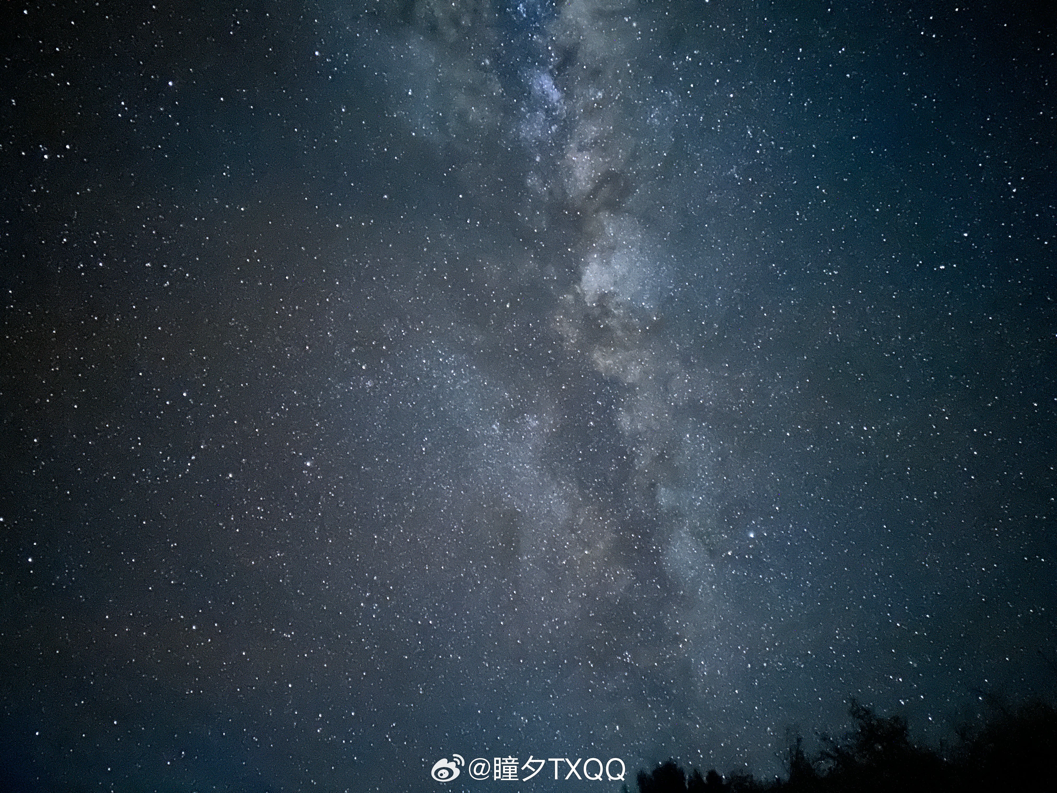 解说瞳夕晒照：拍了好久的星星送给你