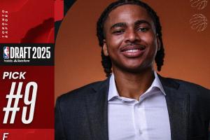 2025 NBA选秀大会：多伦多猛龙选择科林-穆雷-博伊尔斯