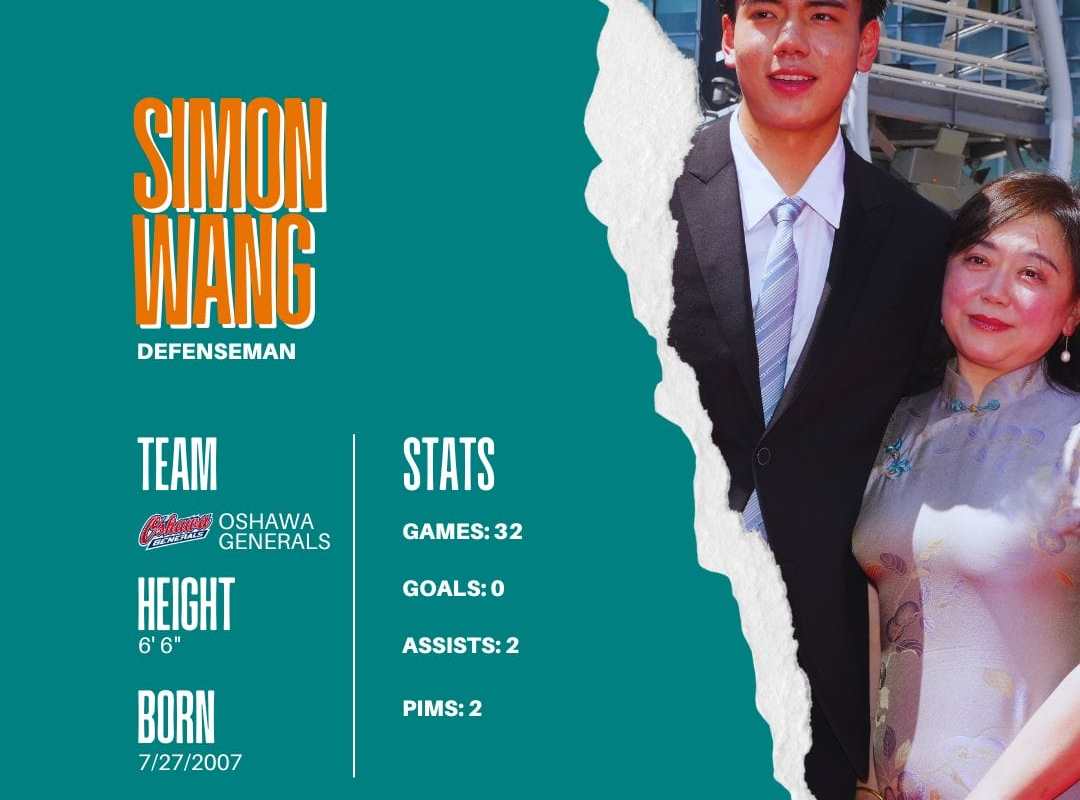 【NCAA】王浩西次轮首位被NHL选中创历史 4天2名中国小将杀进北美四大联盟(图4)