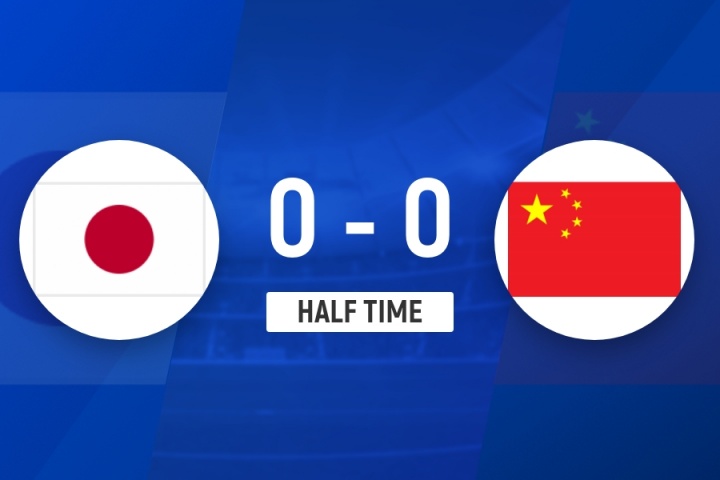 半场-王霜、邵子钦造险 中国女足半场0射正暂0-0日本女足