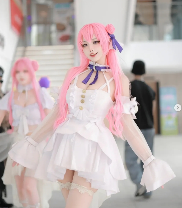 韩援什么实力我能不知道吗？😭Coser Yasal晒Cos阿狸新皮肤照片