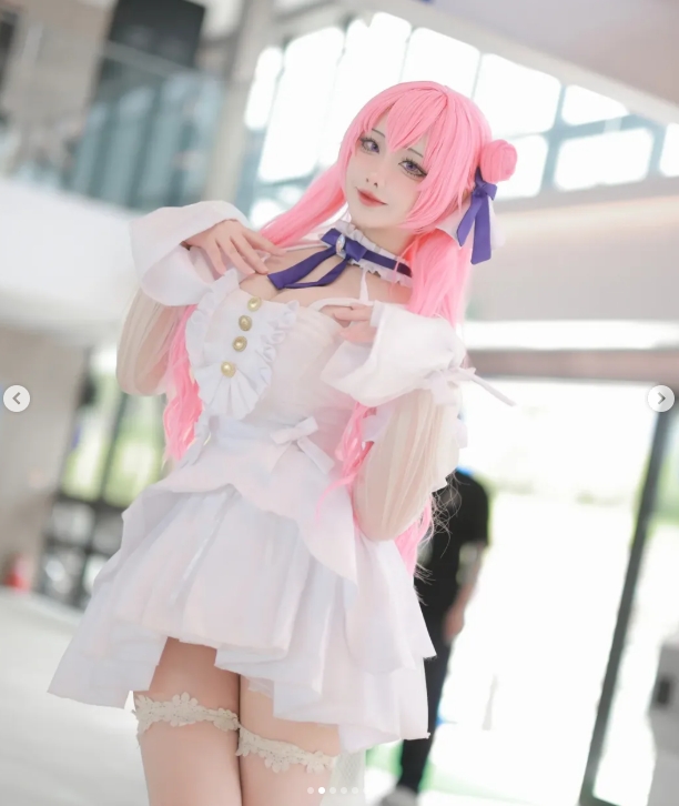 韩援什么实力我能不知道吗？😭Coser Yasal晒Cos阿狸新皮肤照片