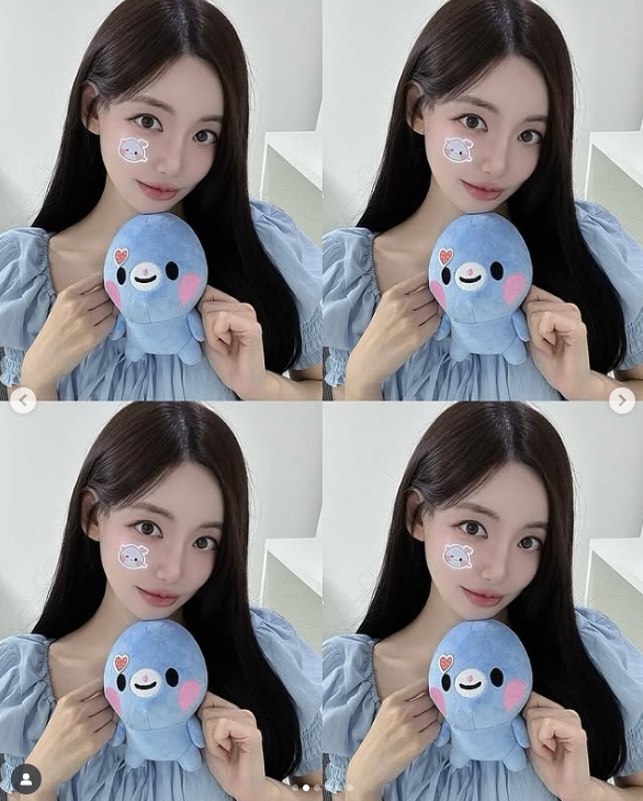 PUBG美女主持郭敏善晒照：成为韩国国脚宋旼奎未婚妻之后更有韵味了！
