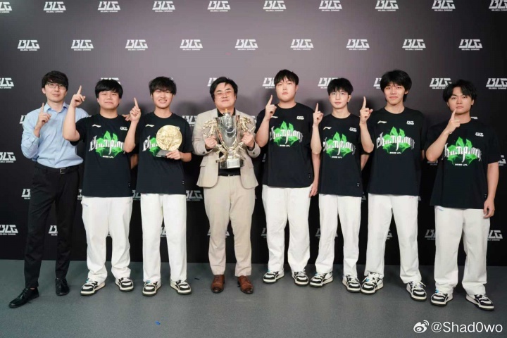 Shad0w：第一次捧杯但不是最后一次,谢谢BLG,下一个目标大家都懂