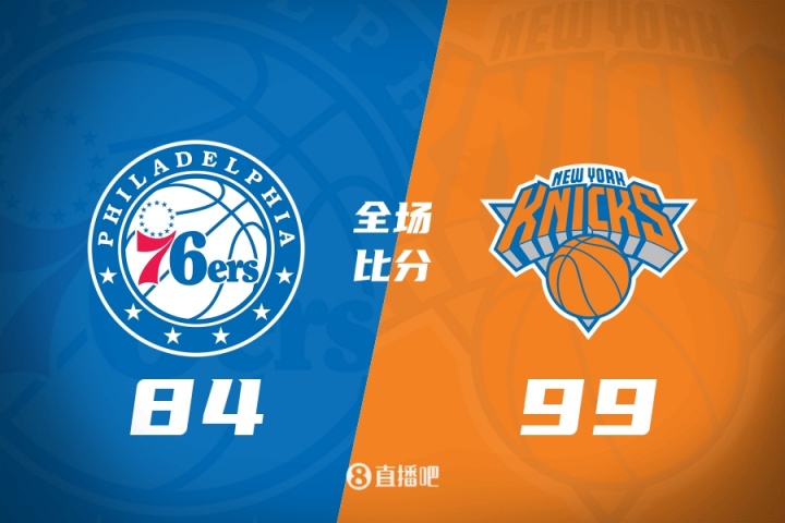 🏀季前赛阿布扎比站-唐斯17分钟11+5 马克西14分 尼克斯胜76人