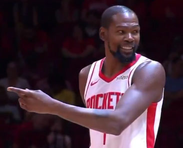 笑死杜兰特今日复刻甄子丹“大声发”名场面同款表情包