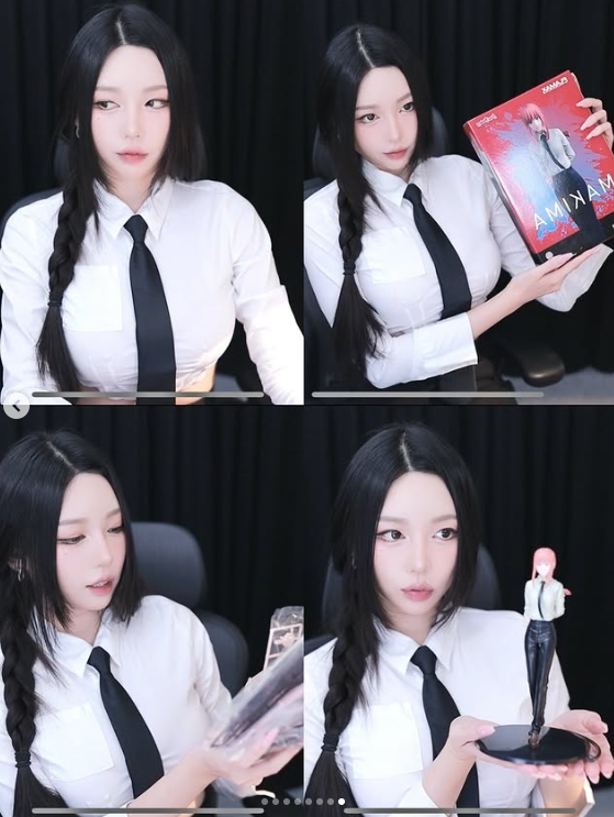 韩版《完蛋美女》演员晒照：这手办真大🤤