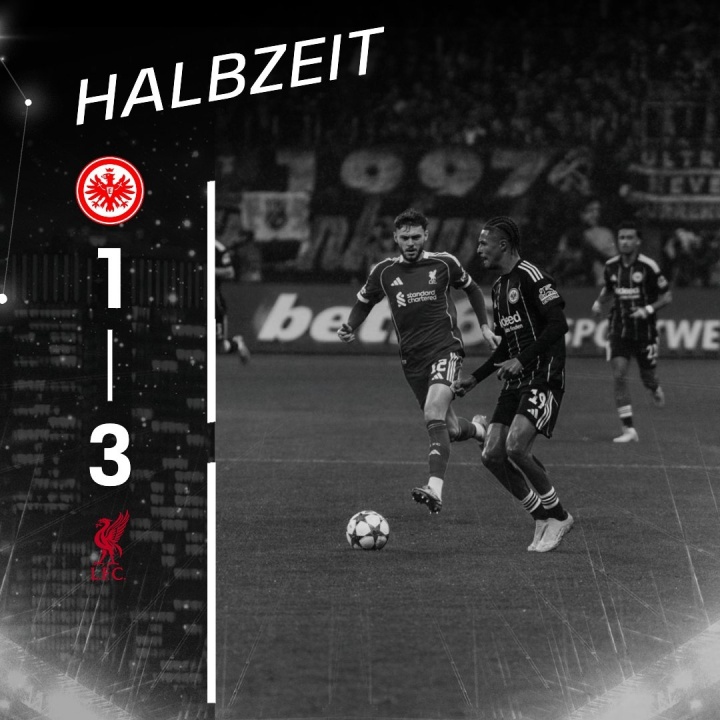 半场3-1法鹰利物浦博主：终于找到一支防守比我们还烂的了