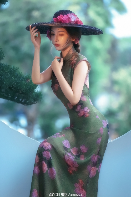 主播叶知秋晒照:今天是一个开心的日子 首先祝自己岁岁开心顺顺利利
