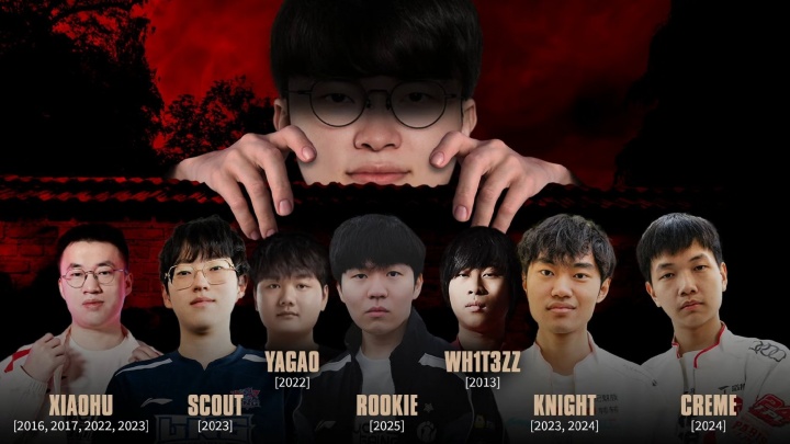 lolesports更新照片：“Faker——LPL永恒的对手✊”