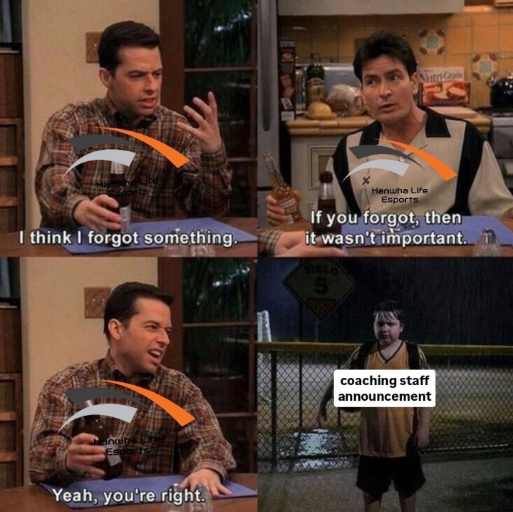 推特上的韩华粉丝们对教练组的担心:能忘记的事情说明它并不重要【球盟会】