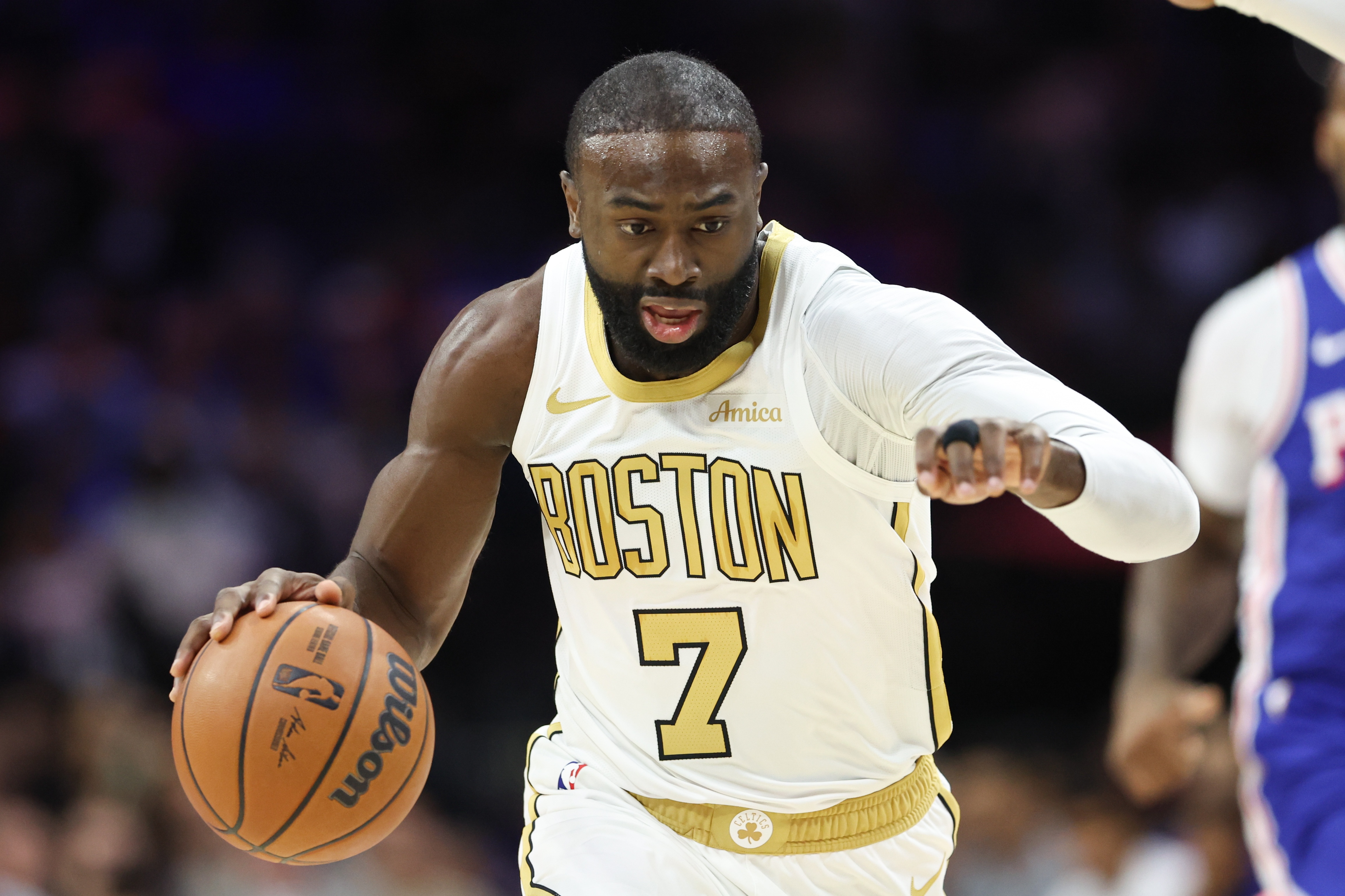 【体育头条】普理查德：杰伦·布朗是联盟顶级球员 他能砍40+&也能拿三双数据(图1)