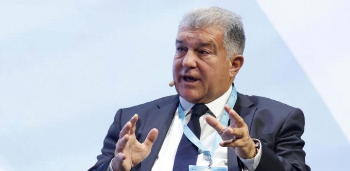 拉波尔塔：梅西是巴萨和足球的GOAT 对他的致敬必须选择正确时机