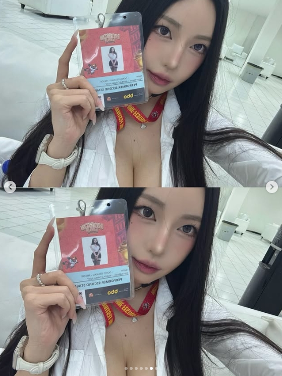 韩版《完蛋美女》演员晒照:黑丝大长腿,要关注的点太多了🤤