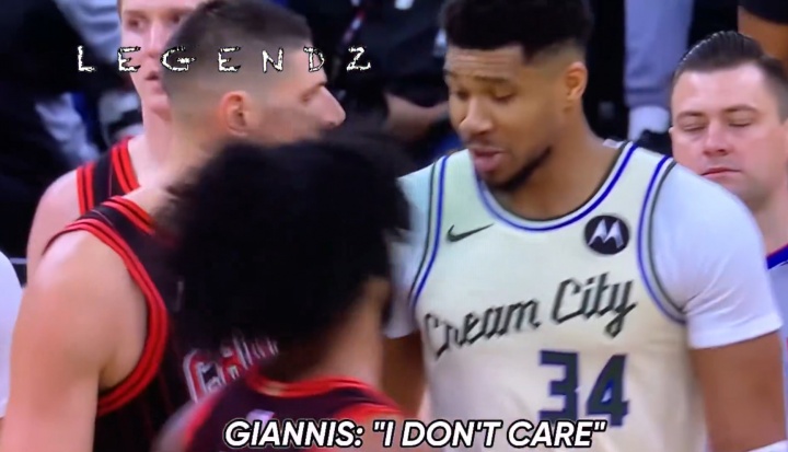 【体育世界】鹿&牛冲突解读！字母大喊：老子TM回来了！波蒂斯：揍那个混蛋脸(图3)