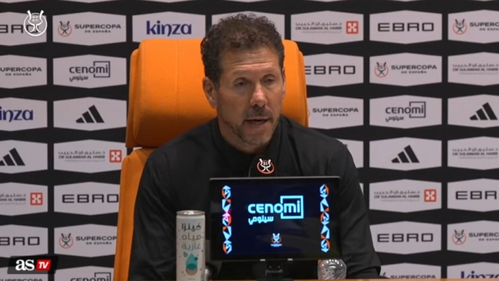 西蒙尼：場上的事就留在球場沒什麽好說 對維尼修斯說了啥？忘了