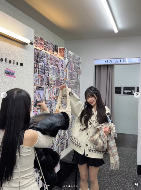 【QY球友会】韩版《完蛋美女》演员mj晒照：今天跟诡秘的OOTD！