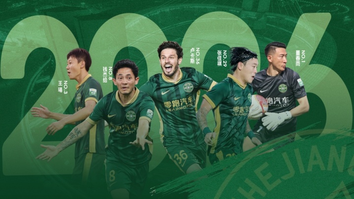 【浙江】官方：浙江与卢卡斯、张佳祺、钱杰给、王瑒、董春雨完成续约(图1)