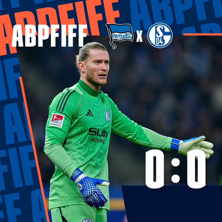 【有趣体育】一己之力！德乙第1沙尔克0射门被围攻，32岁卡里乌斯6扑救力保1分(图1)