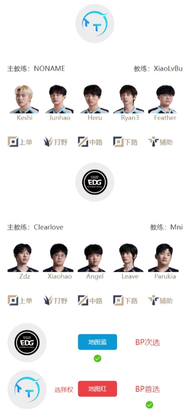 LPL明日首发出炉：Haichao中路交手Saber Care中路交手Karis