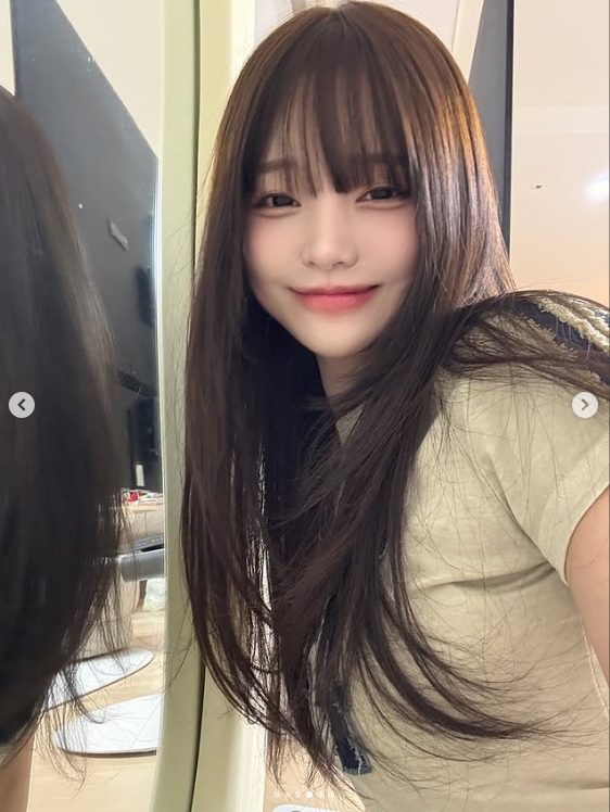 【球盟会】韩版《完蛋美女》演员mj晒照：日常装扮也很甜捏❥(^_-)