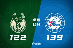 76人大胜雄鹿 恩比德狂砍29分领先