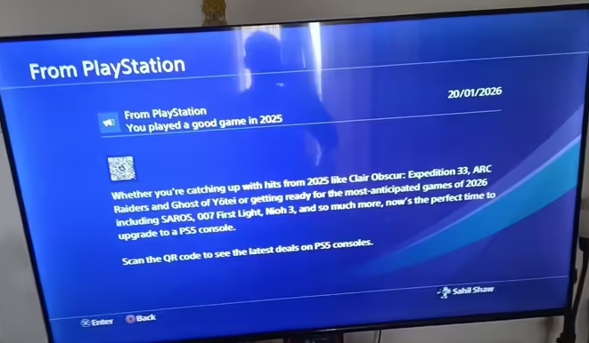 索尼向PS4玩家安利PS5：再不换可能玩不到2026年的重磅游戏