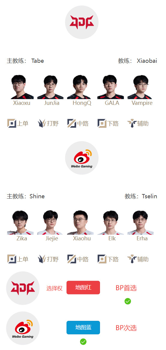 LPL明日首发公布：坚毅+登峰！是WBG三连胜还是JDG复仇？